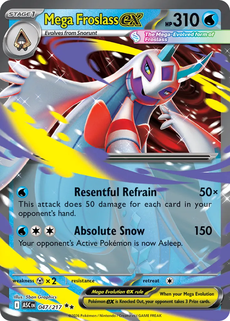 Mega Froslass ex #47, Ascended Heroes