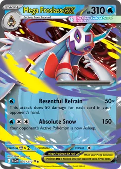 Mega Froslass ex #47, Standard