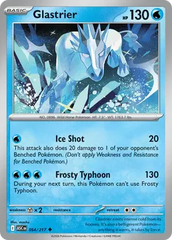 Glastrier #54, Reverse Holo