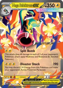 Mega Eelektross ex #61, Standard
