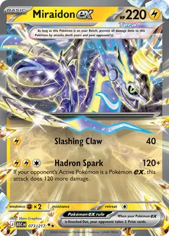Miraidon ex #73, Standard