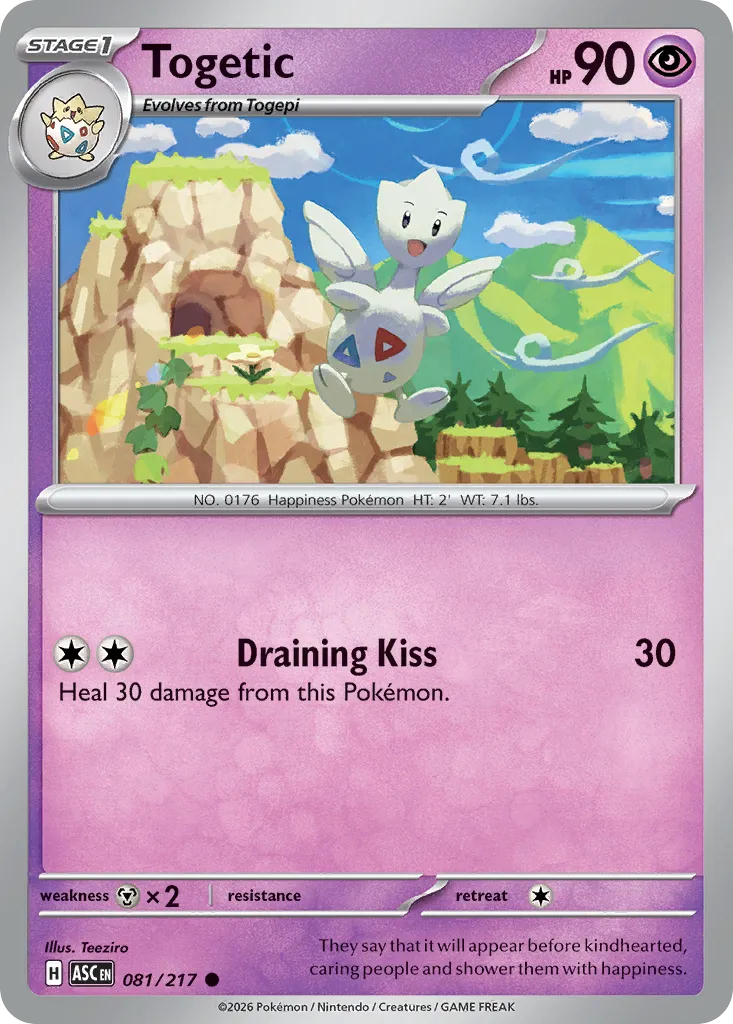 Togetic #81, Ascended Heroes
