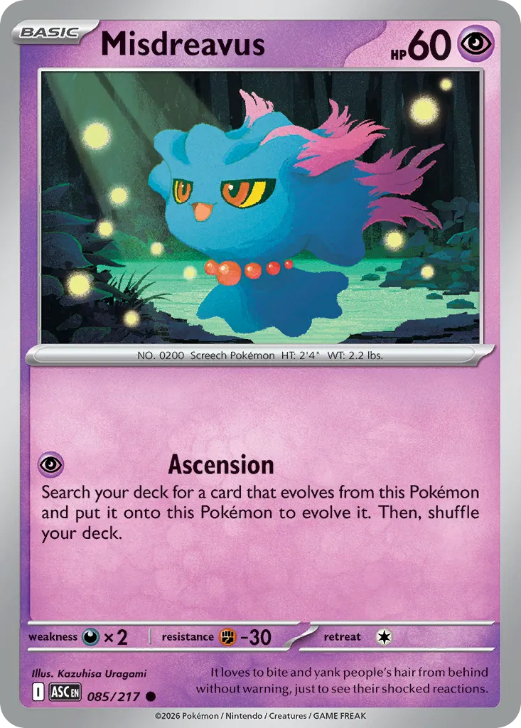 Misdreavus #85, Ascended Heroes