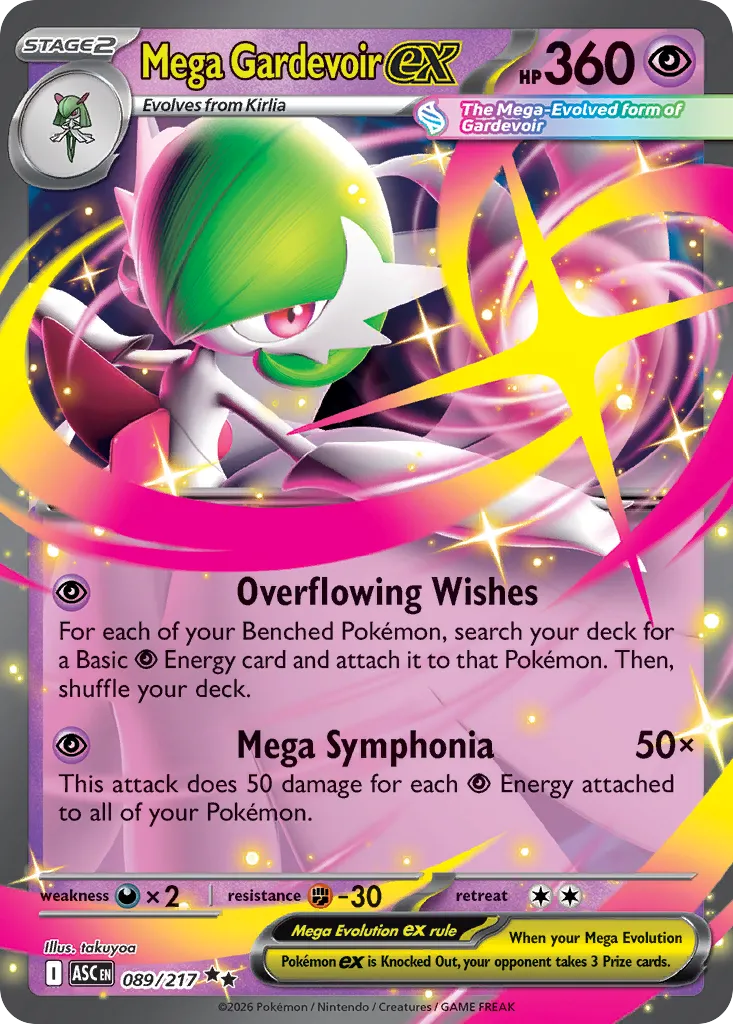 Mega Gardevoir ex #89, Ascended Heroes