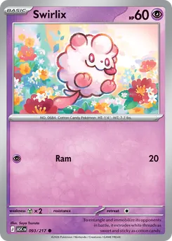 Swirlix #93, Reverse Holo