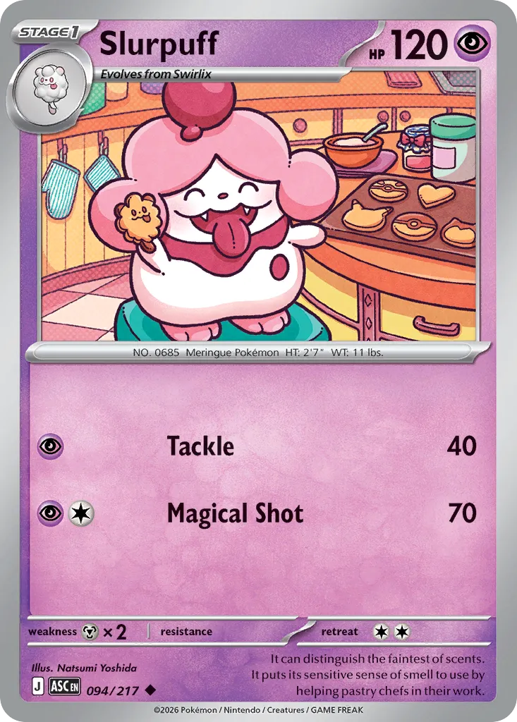 Slurpuff #94, Ascended Heroes