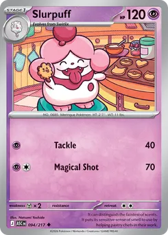 Slurpuff #94, Reverse Holo