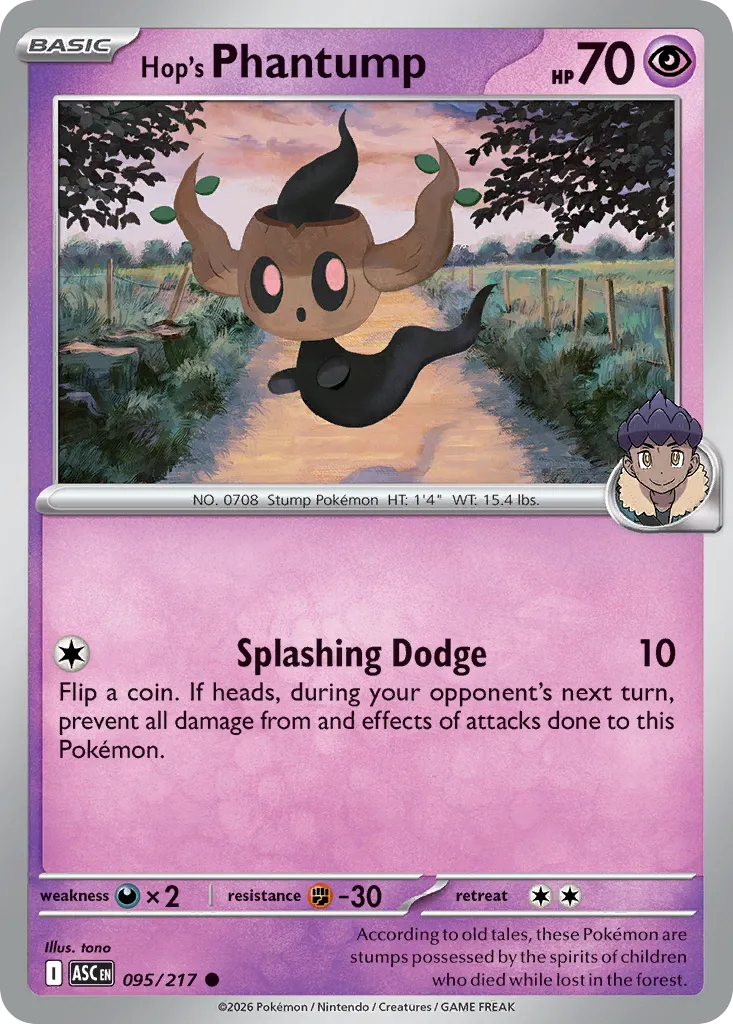 Hop's Phantump #95, Ascended Heroes