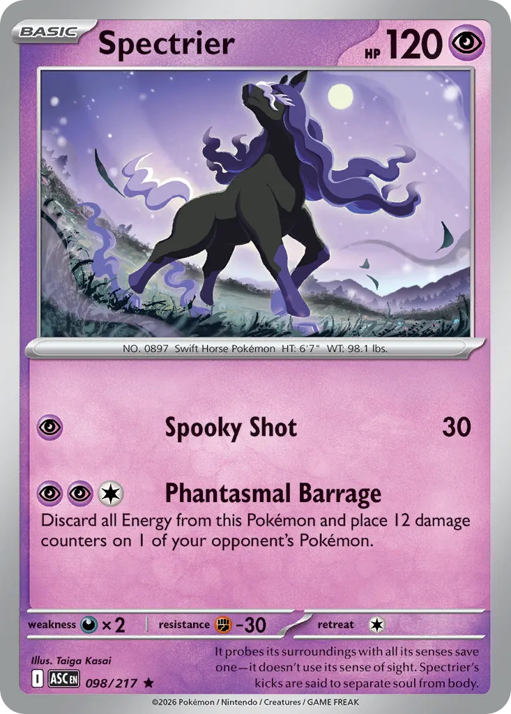 Spectrier #98, Ascended Heroes Reverse Holo