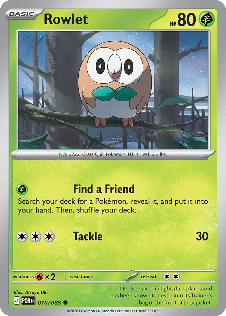 Rowlet #10, Perfect Order