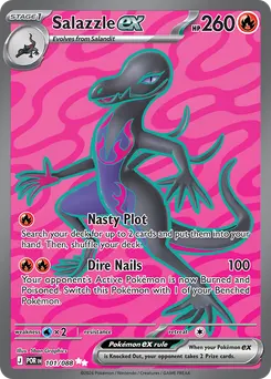 Salazzle ex #101, Standard