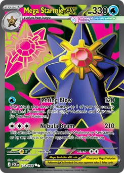 Mega Starmie ex #102, Standard