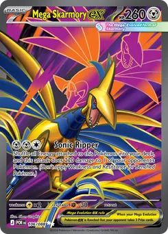 Mega Skarmory ex #106, Standard