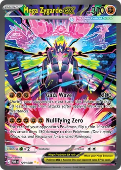 Mega Zygarde ex #120, Standard