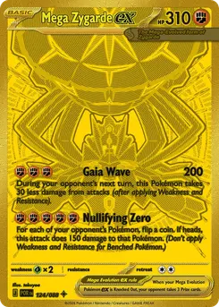Mega Zygarde ex #124, Perfect Order