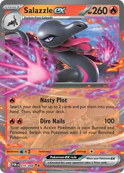 Salazzle ex #16, Standard