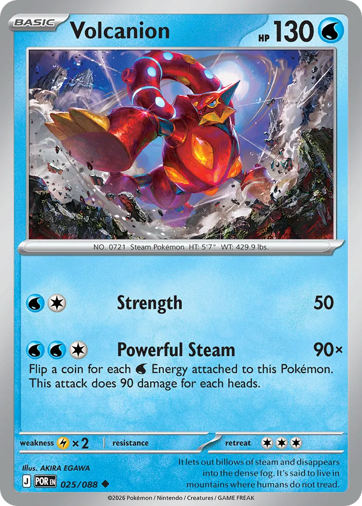 Volcanion #25, Perfect Order