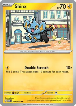Shinx #26, Reverse Holo
