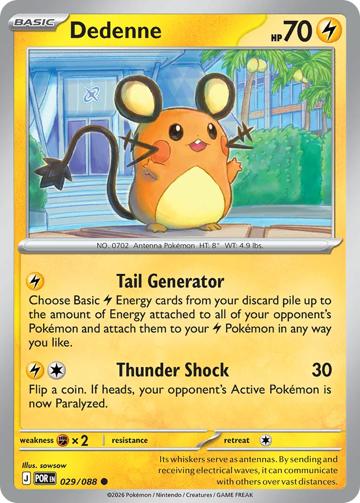 Dedenne #29, Perfect Order