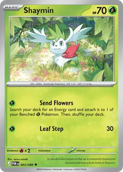 Shaymin #3, Reverse Holo