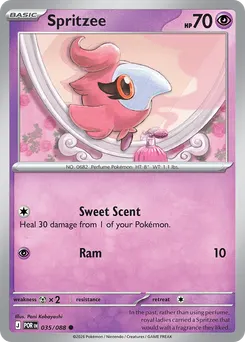 Spritzee #35, Reverse Holo
