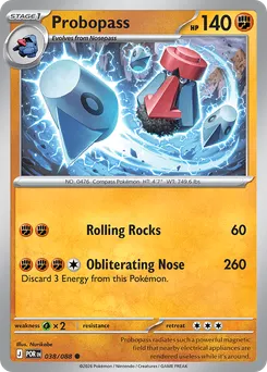 Probopass #38, Reverse Holo