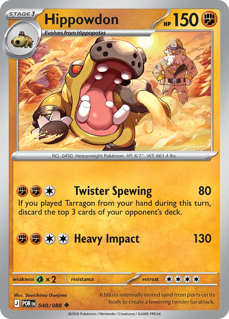 Hippowdon #40, Perfect Order