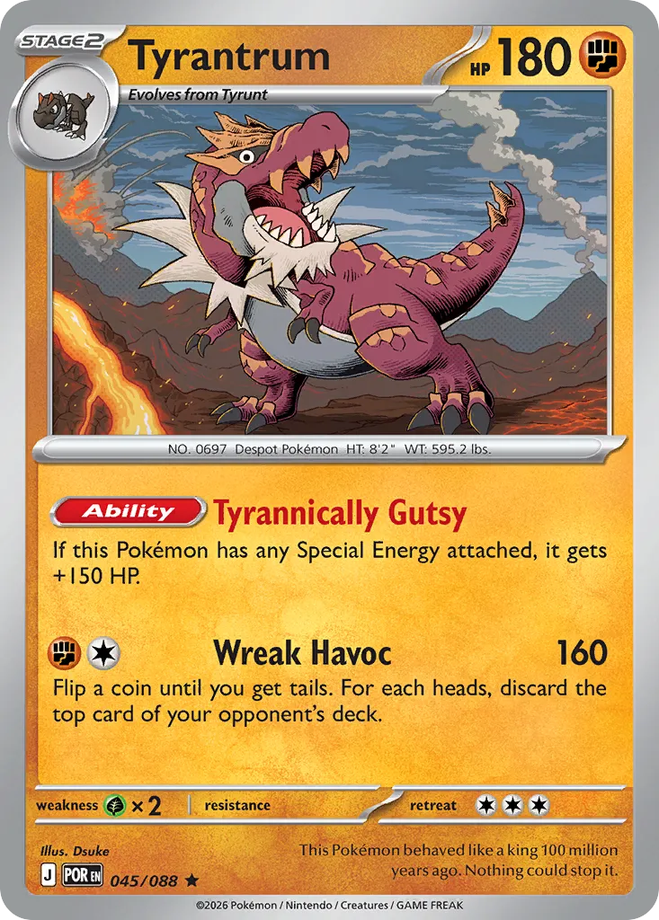 Tyrantrum #45, Perfect Order