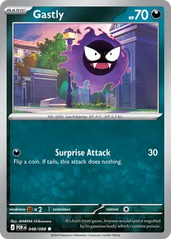 Gastly #48, Reverse Holo
