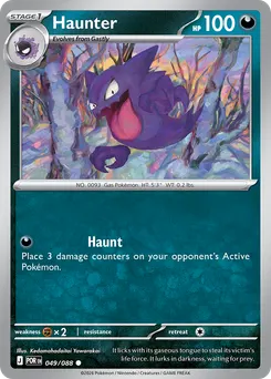 Haunter #49, Reverse Holo