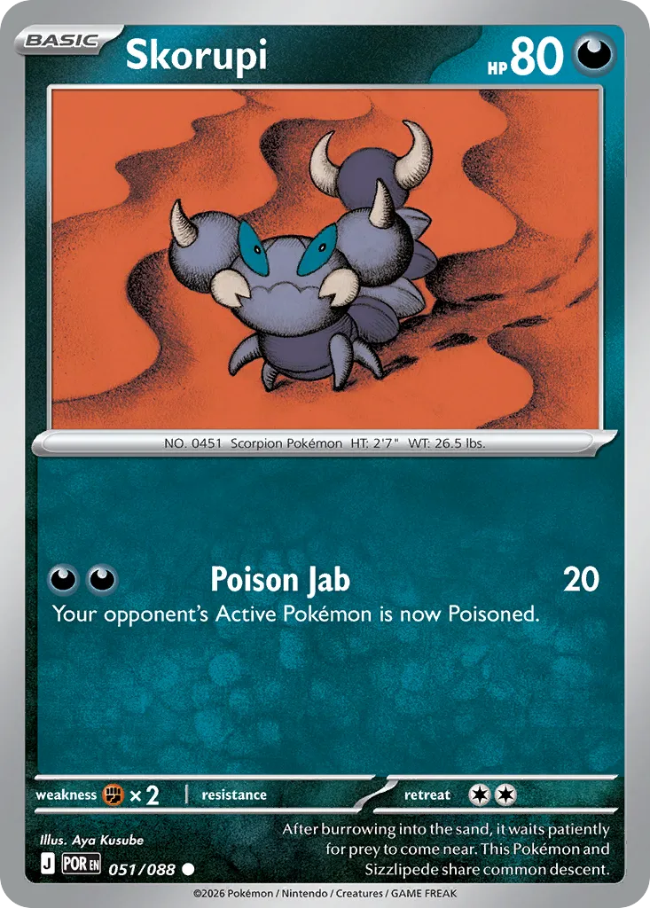 Skorupi #51, Perfect Order Reverse Holo