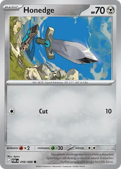 Honedge #56, Reverse Holo