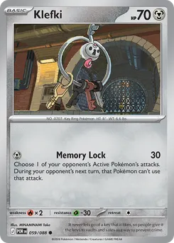 Klefki #59, Reverse Holo