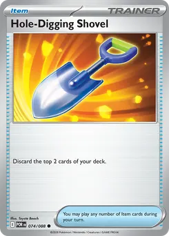 Hole-Digging Shovel #74, Reverse Holo