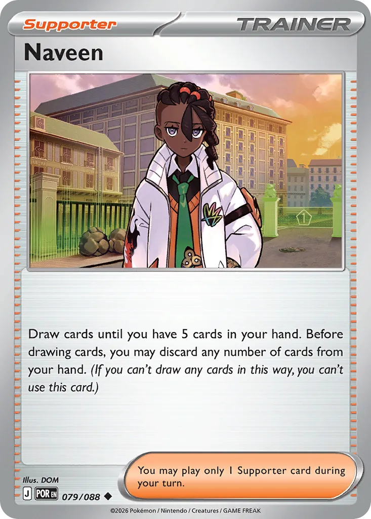 Naveen #79, Perfect Order Reverse Holo