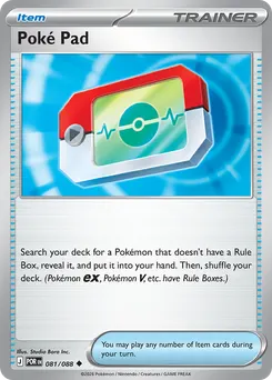 Poké Pad #81, Reverse Holo