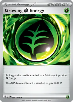 Growing Grass Energy #86, Reverse Holo