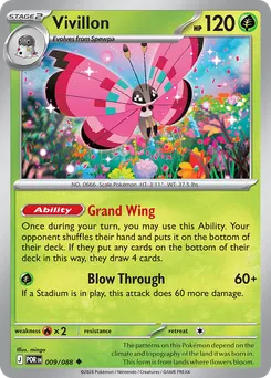Vivillon #9, Reverse Holo