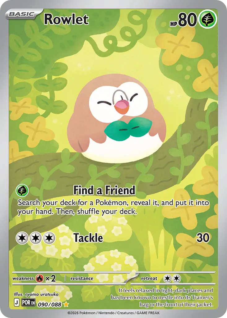 Rowlet #90, Perfect Order