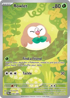 Rowlet #90, Standard