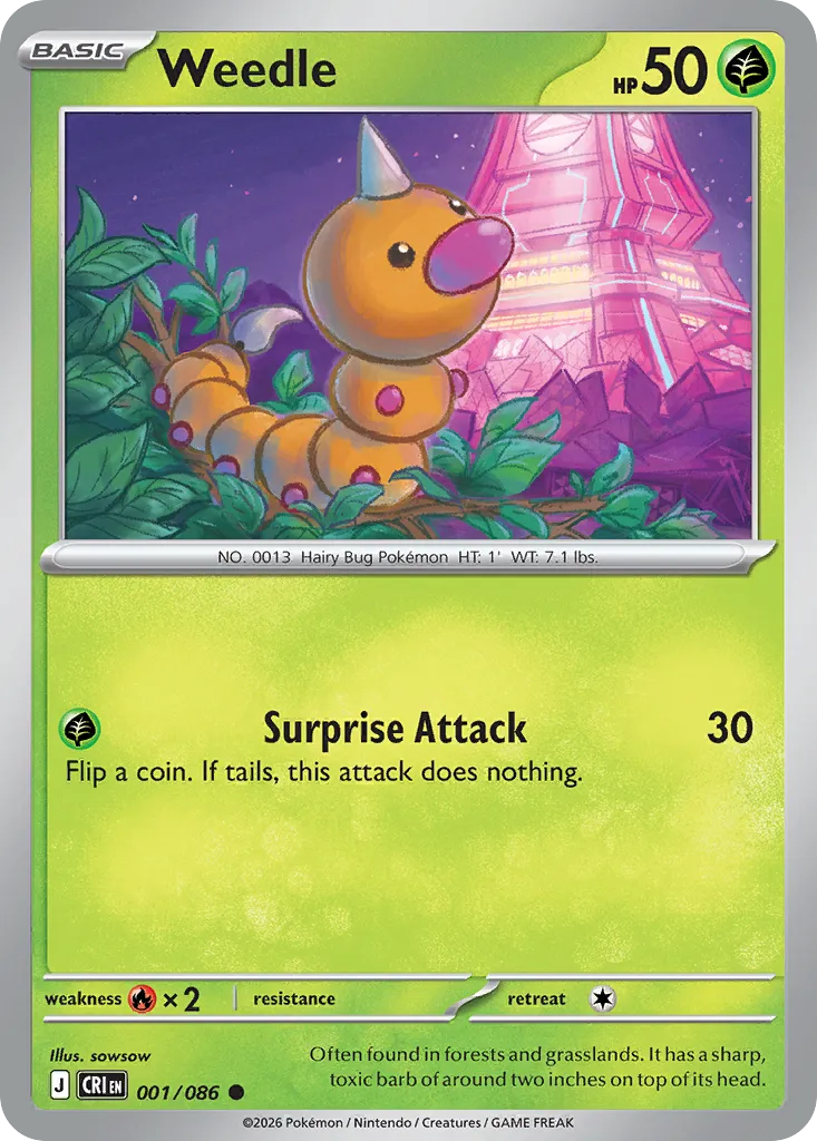 Weedle #1, Chaos Rising