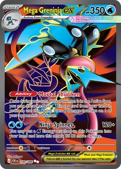 Mega Greninja ex #100, Standard