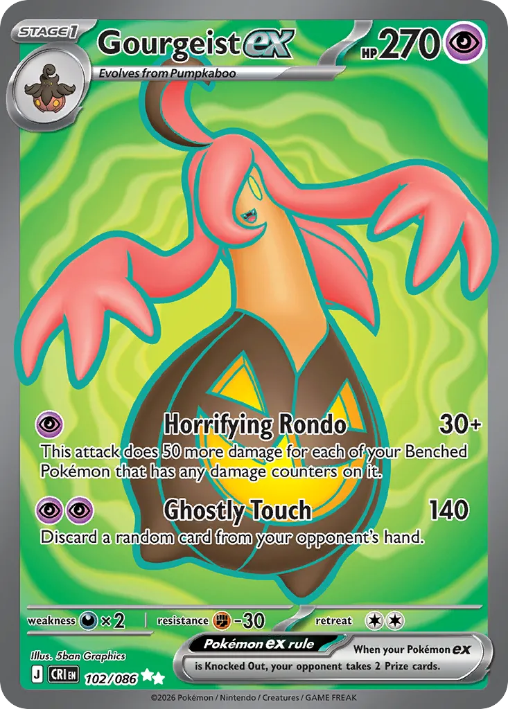 Gourgeist ex #102, Chaos Rising