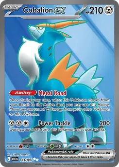 Cobalion ex #103, Standard