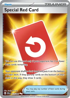 Special Red Card #113, Standard