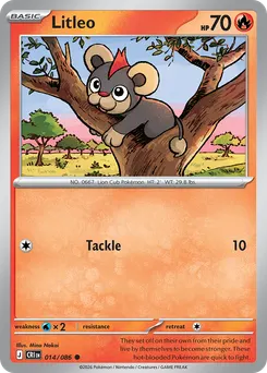 Litleo #14, Reverse Holo