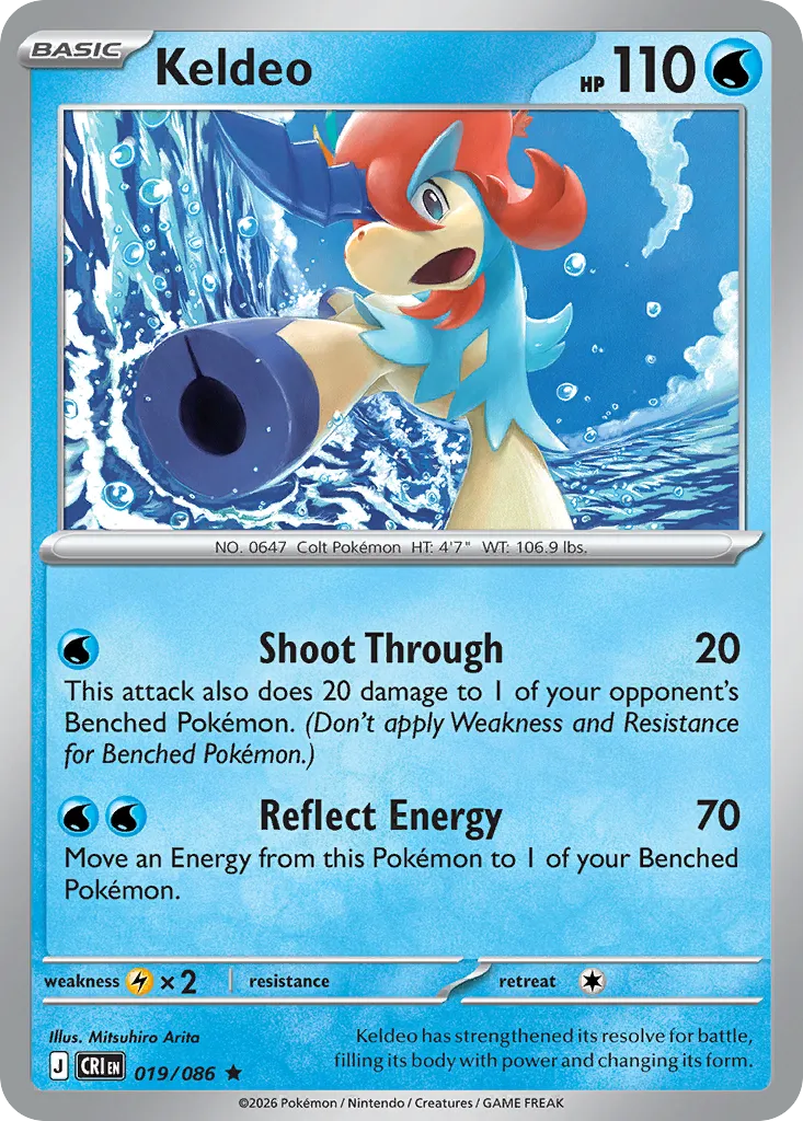 Keldeo #19, Chaos Rising