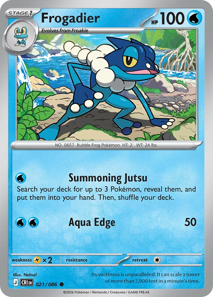 Frogadier #21, Chaos Rising