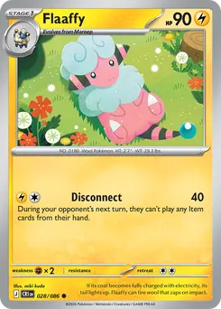 Flaaffy #28, Reverse Holo