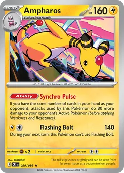 Ampharos #29, Reverse Holo
